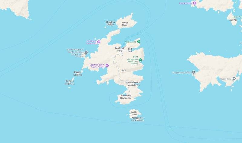 Symi map